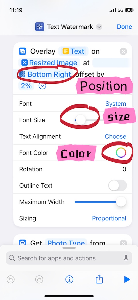 Custom Gap