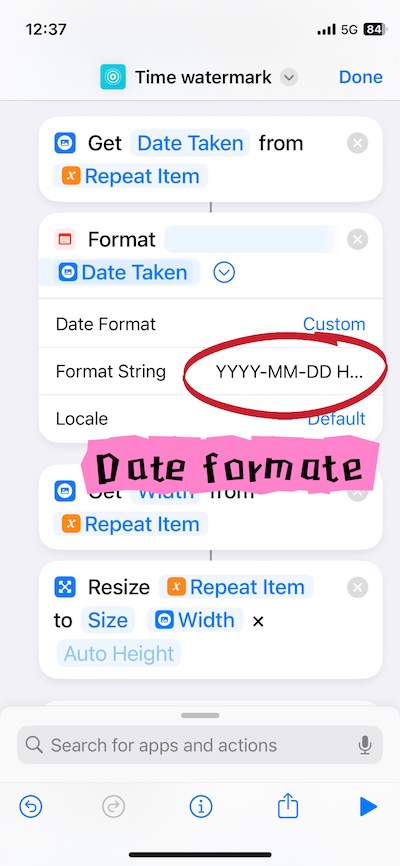 Stitching Modes